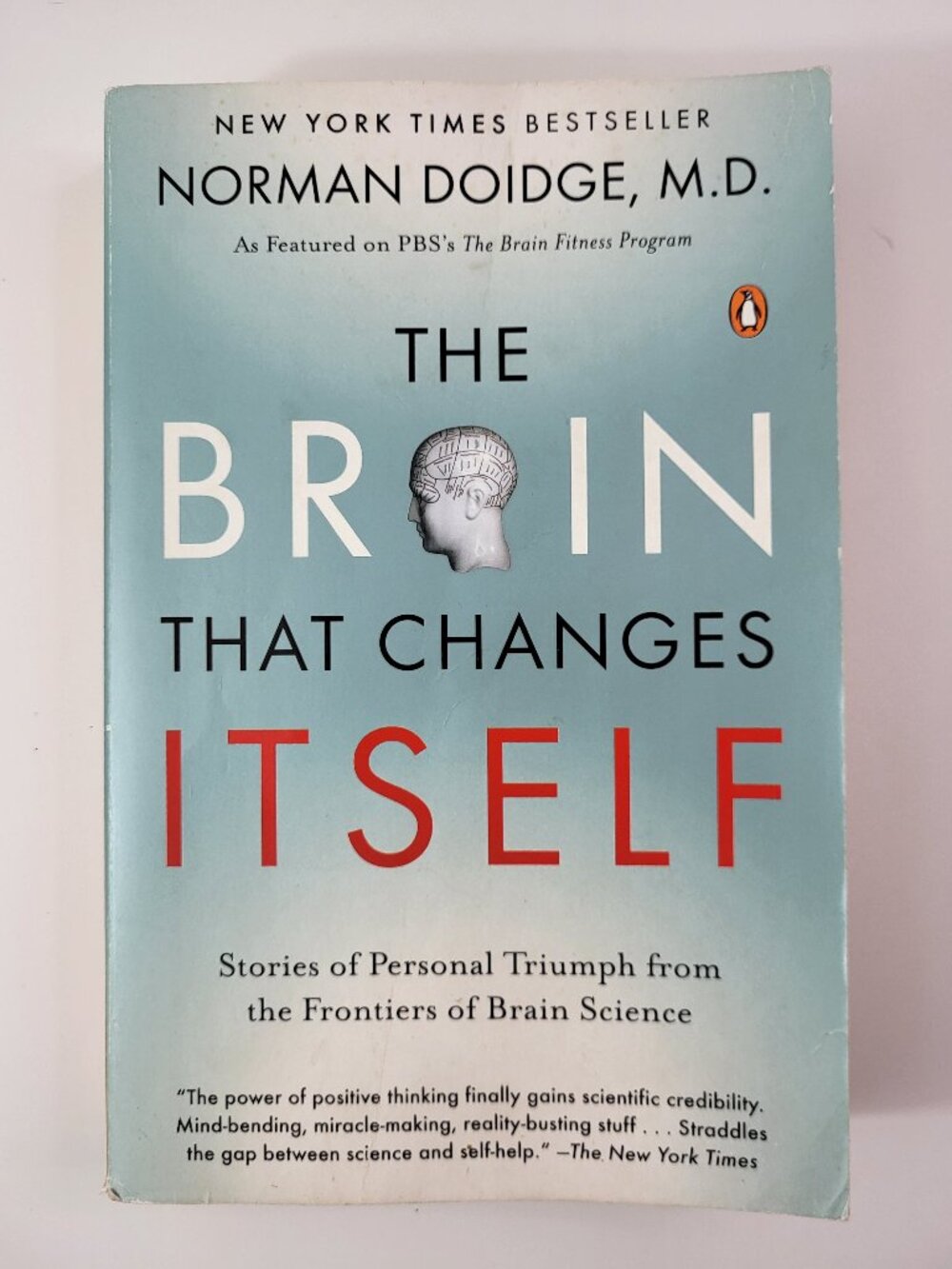 The Brain That Changes Itself Paperback Book 2007 Norman Doidge Neuroscience